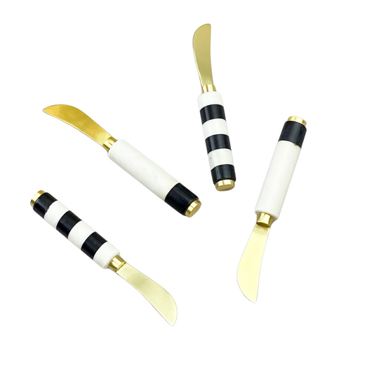 CUCHILLOS MARMOL RAYADO - Casa CMK