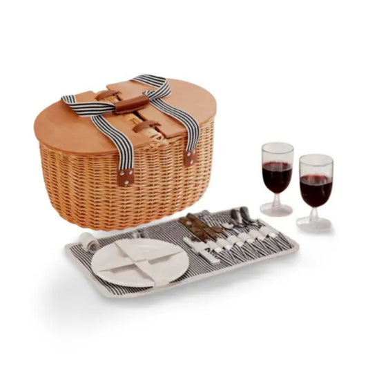 CANASTO PICNIC COOLER JACINTA - Casa CMK
