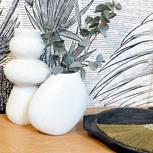 FLORERO BLANCO NOAH - Casa CMK