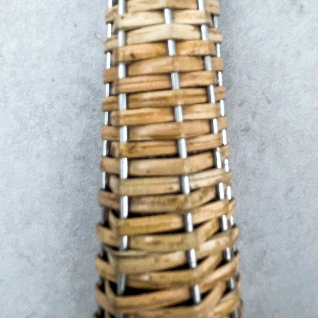 DESTAPADOR PLATEADO RATTAN - Concepto MK