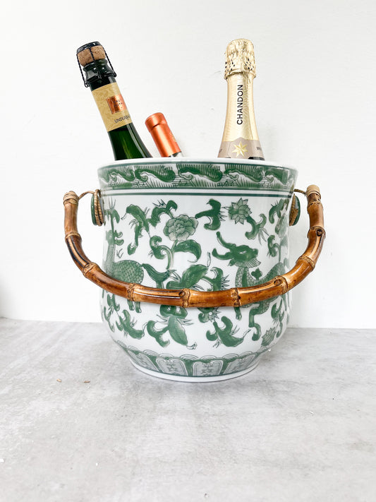 HIELERA CERÁMICA VERDE - Casa CMK