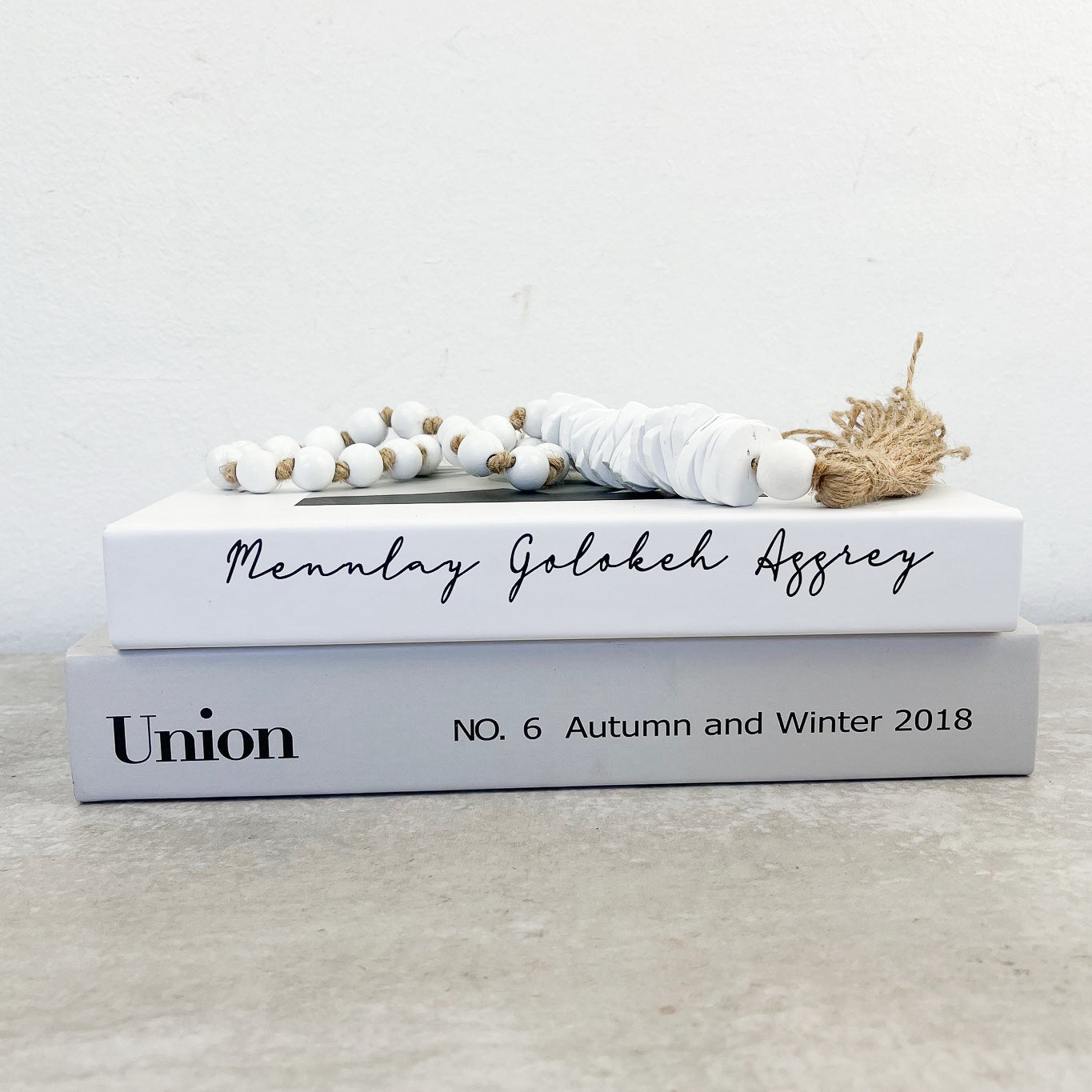 GUIRNALDA CUENTAS DE MADERA - Casa CMK