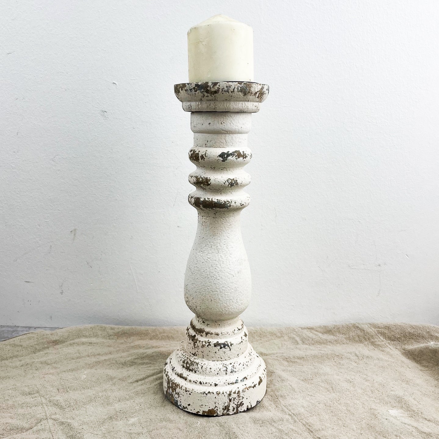 CANDELABRO MADERA JULIETTE - Casa CMK