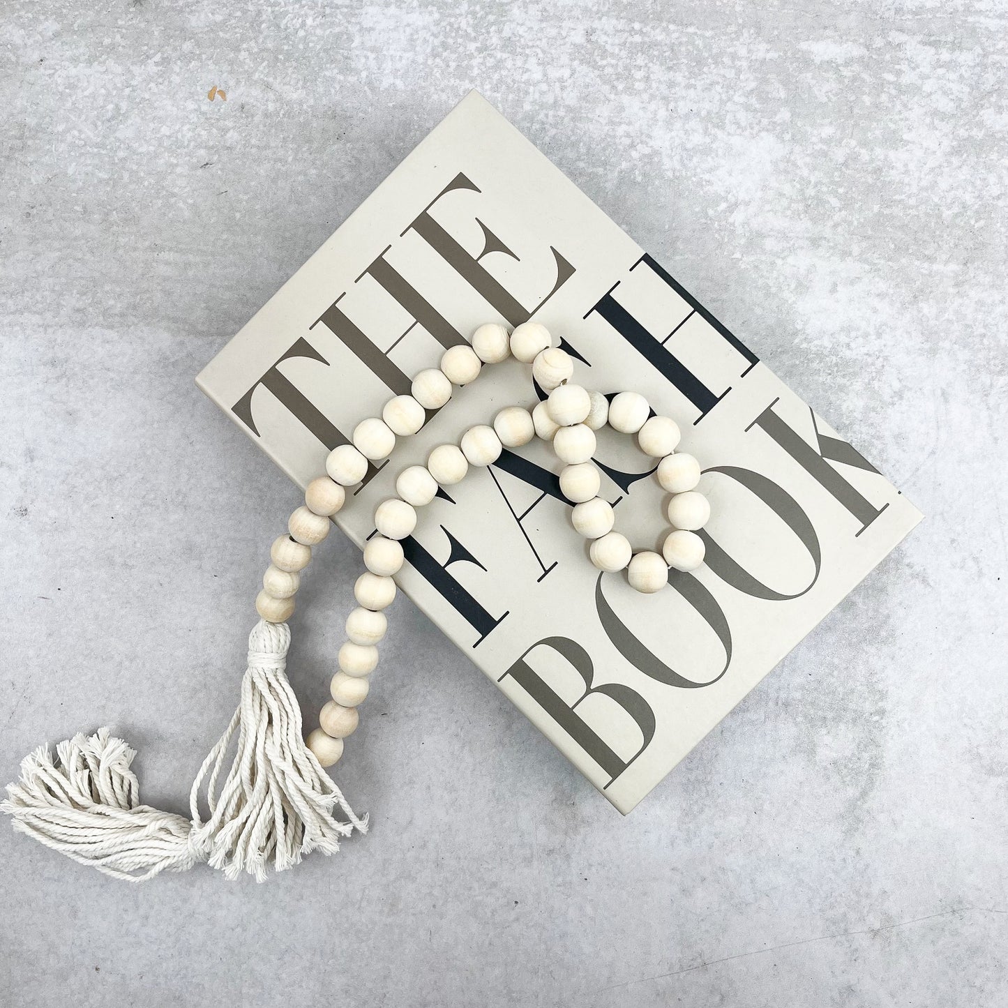 BORLA DE MADERA NATURAL - Casa CMK