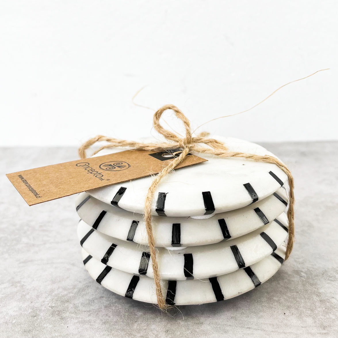 POSAVASOS MARMOL RAYITAS - Casa CMK