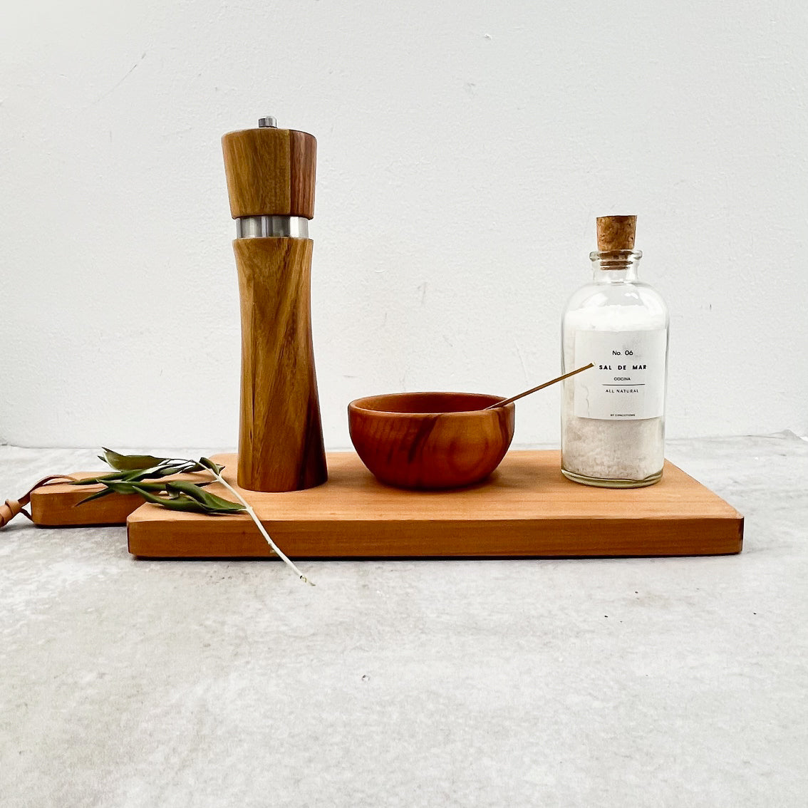 TABLA MADERA RAULI HUALLE 40 x 16 cm