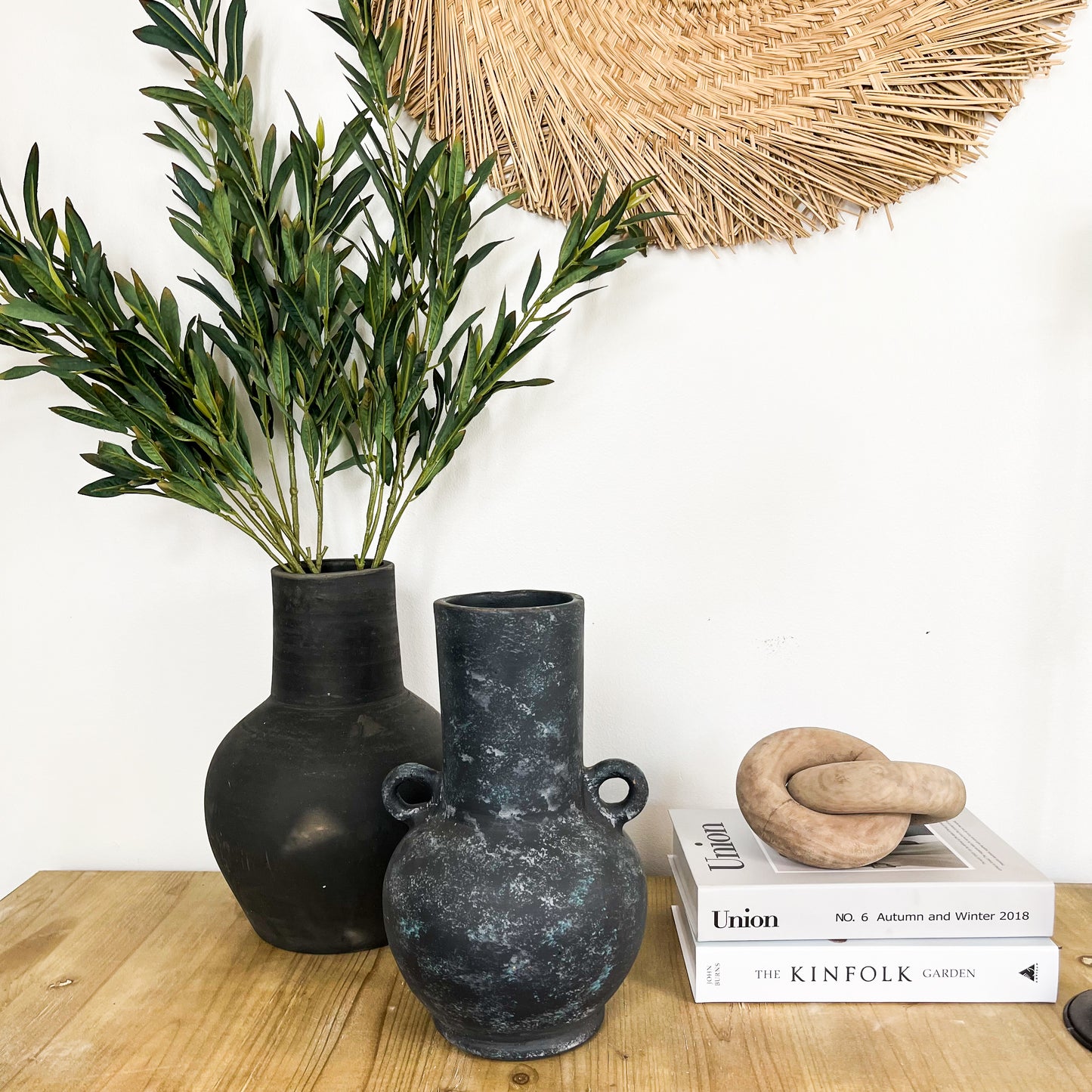 JARRON NEGRO GREDOSO - Casa CMK