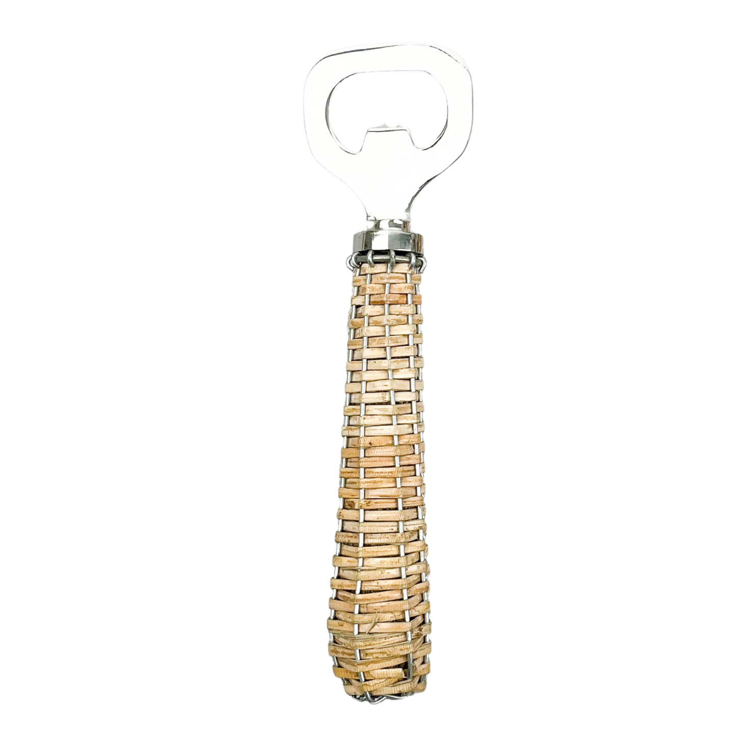 DESTAPADOR PLATEADO RATTAN - Casa CMK