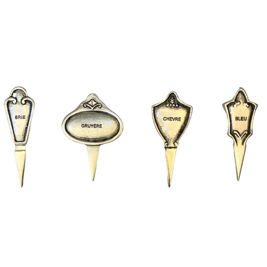MARCADORES QUESO PLATA ENVEJECIDO - Casa CMK