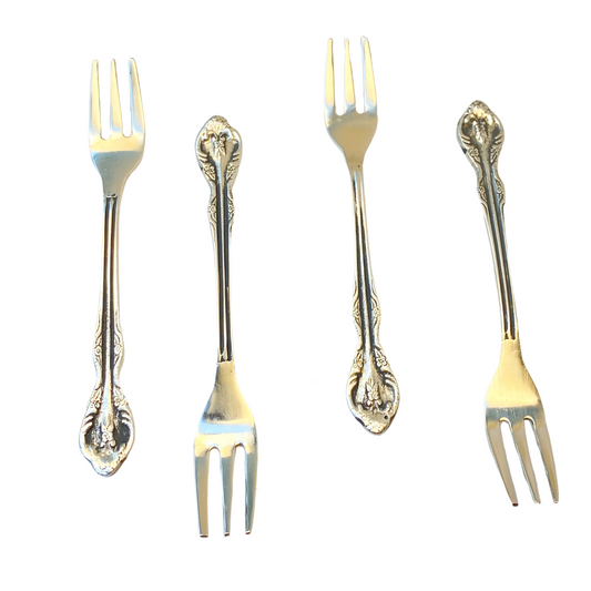 TENEDORES APERITIVO SILVER - Casa CMK