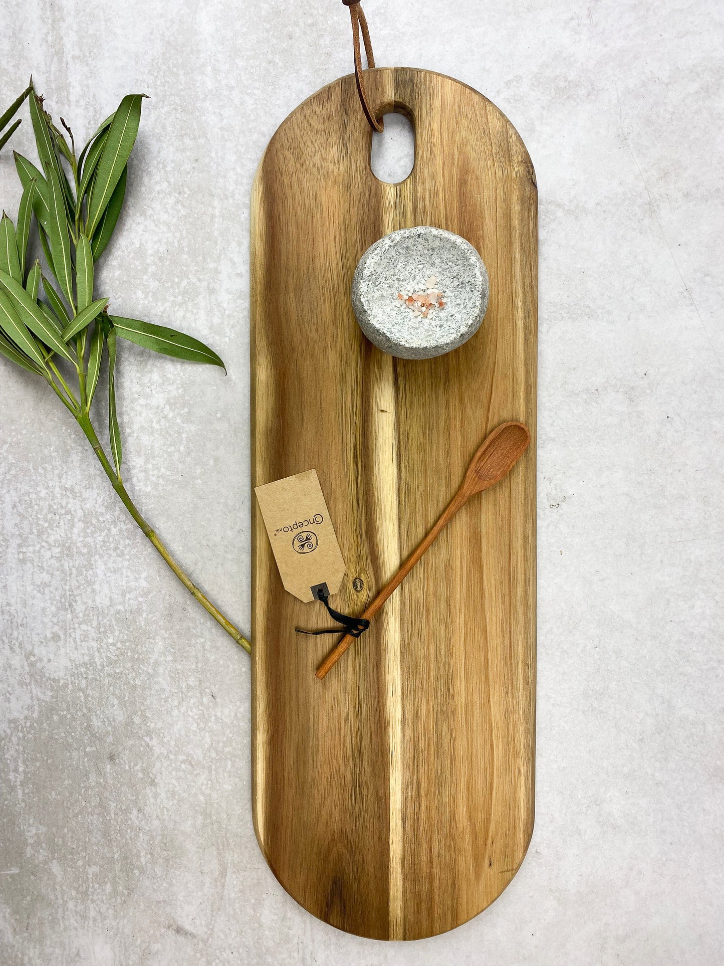 TABLA MADERA ACACIA ALARGADA - Casa CMK