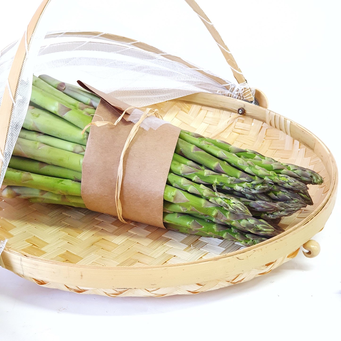 CANASTO L BASE BAMBU CUPULA MOVIBLE TUL - Concepto MK