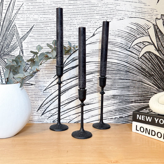 SET  3 CANDELABROS METAL - Casa CMK