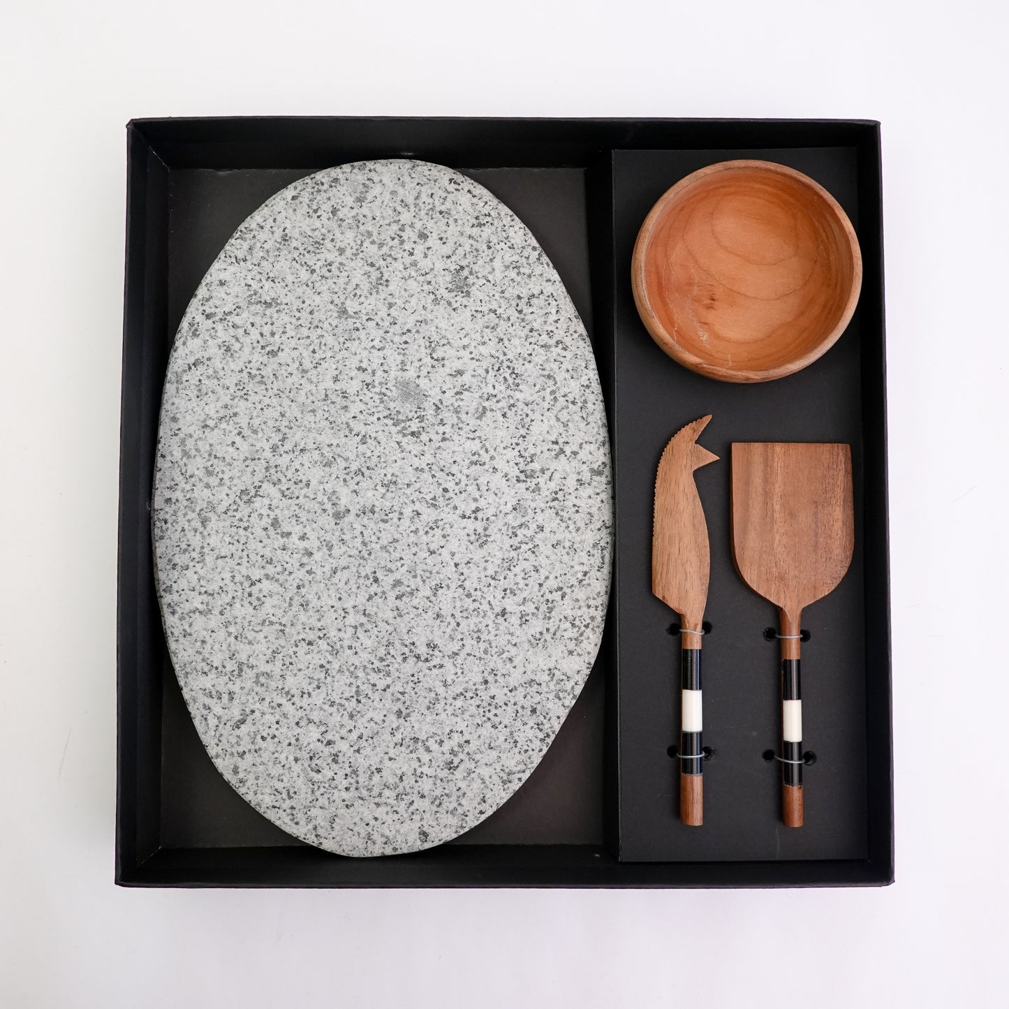 CAJA PLATO PIEDRA + ACCESORIOS - Casa CMK