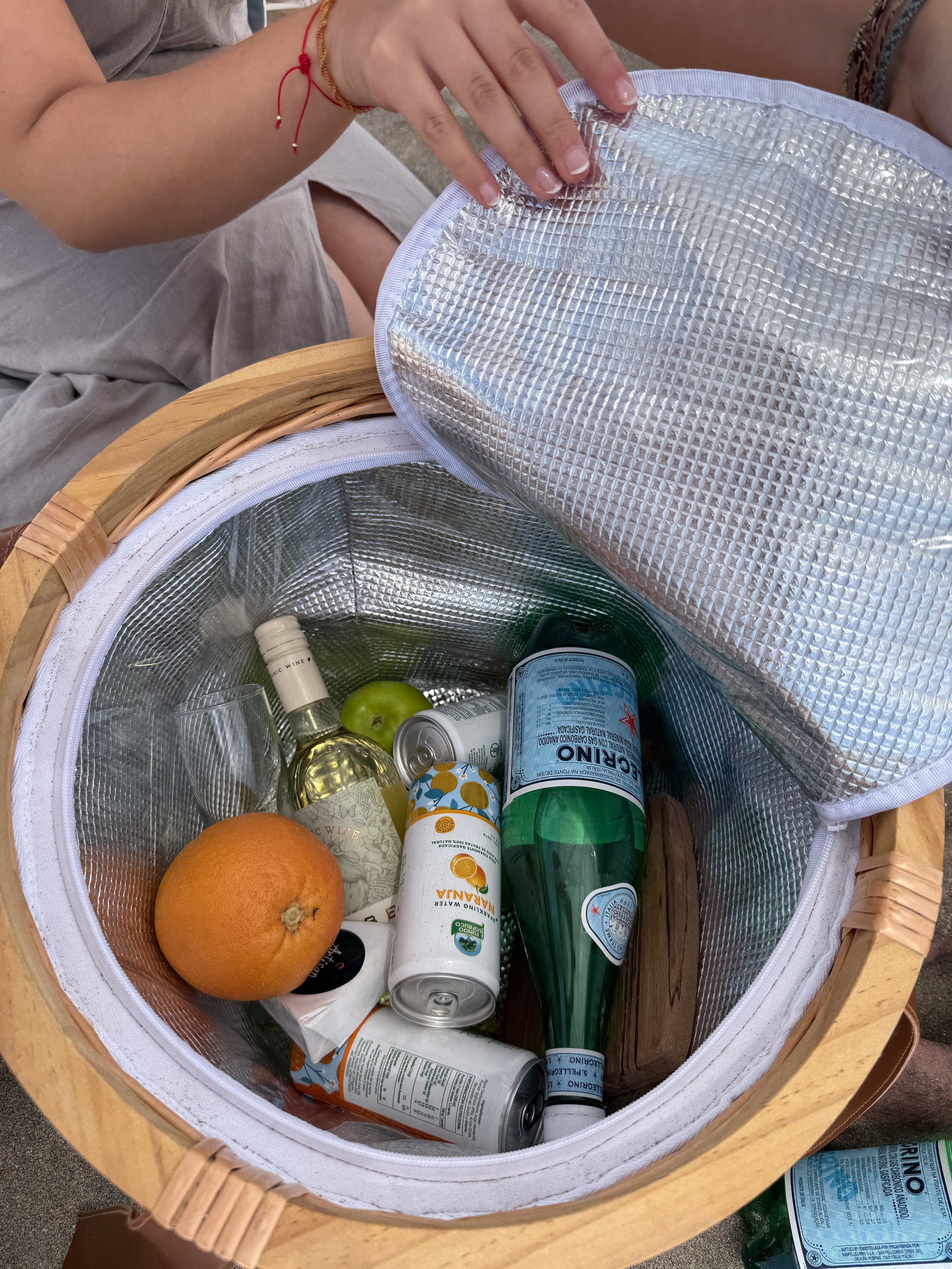 CANASTO  PICNIC COOLER RATTAN - Casa CMK