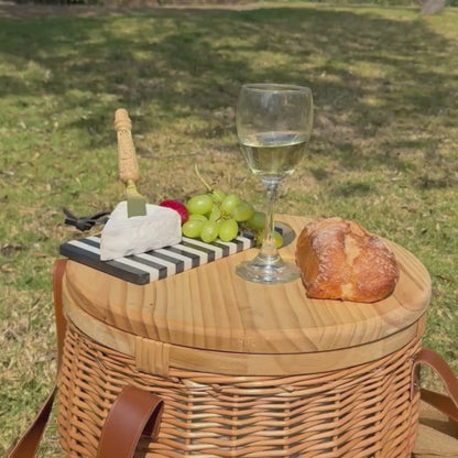 CANASTO  PICNIC COOLER RATTAN