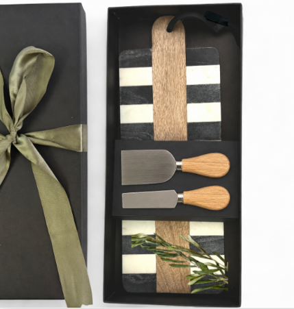 CAJA TABLA MARMOL TOLEDO + ACCESORIOS - Casa CMK