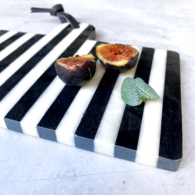 MINI TABLA MARMOL RAYADA - Casa CMK