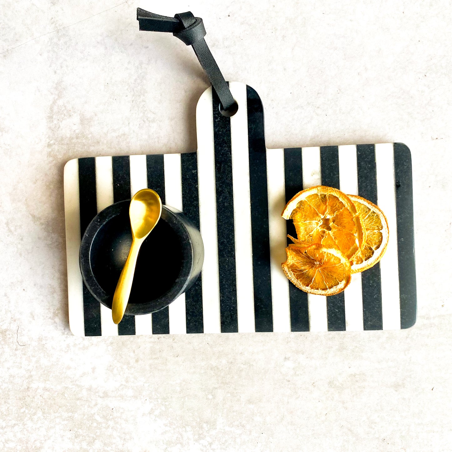 MINI TABLA MARMOL RAYADA - Casa CMK