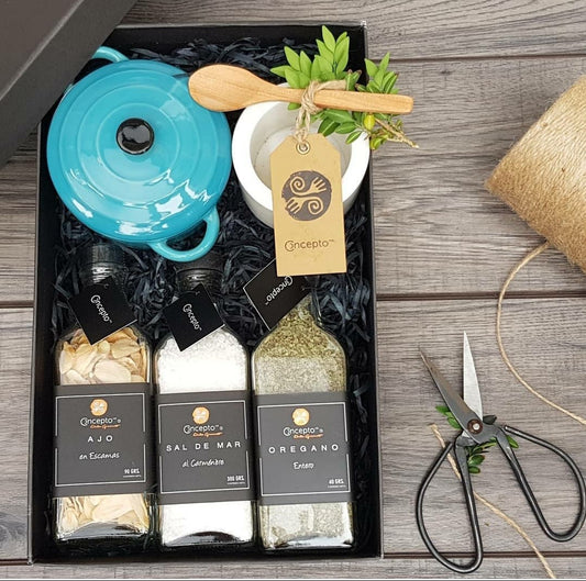 CAJA GOURMET TRILOGIA DE SABORES CUISINE - Concepto MK